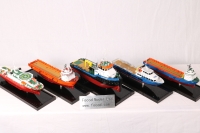 customized model of five 40cm ship models